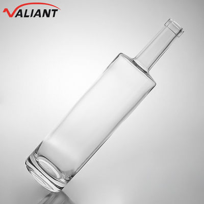 Industrial Beverage Glass Bottle for Gin Rum Brandy Whisky 750ml Straight Shoulder