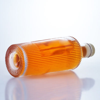 700ml Unique Design Flint Glass Bottle for Gin Rum Champagne Brandy Whisky Liquor
