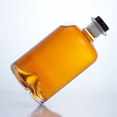High Flint Glass Bottle for Gin Rum Champagne Brandy Tequila Whisky 750ml Capacity
