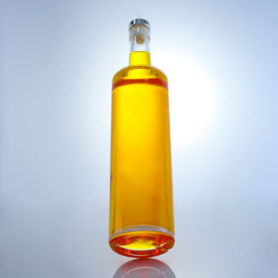 750ml High Flint Glass Bottle for Champagne Gin Rum Brandy Tequila Whisky Liquor T-Cork