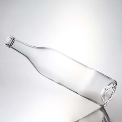 500ml 750ml 1000ml Glass Bottle for Beverage Juice Beer Vodka Whiskey Clear or Customized