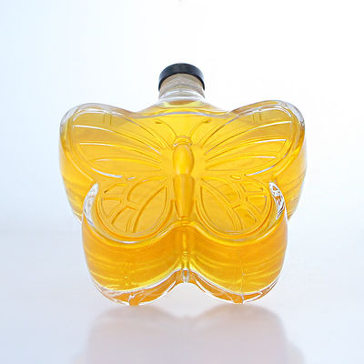 Beverage 330ml Clear Super Flint Empty Glass Bottles with Customized Logo