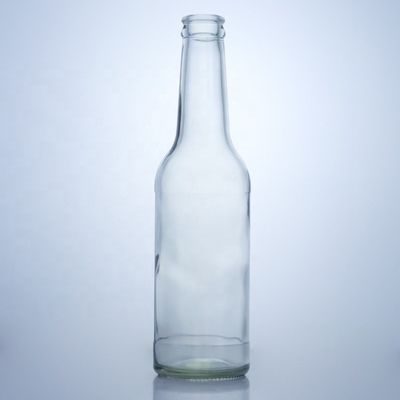 Flint Glass 276ml Brandy Vodka Tequila Glass Bottle With Cork For Body Material Glass
