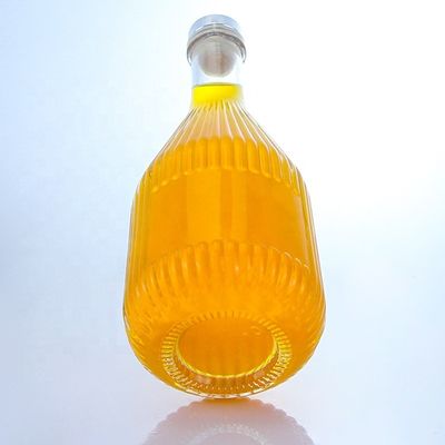 Flint Glass 500ml 750ml 1000ml Special Shaped Vodka Whisky Bottle with Customized Logo