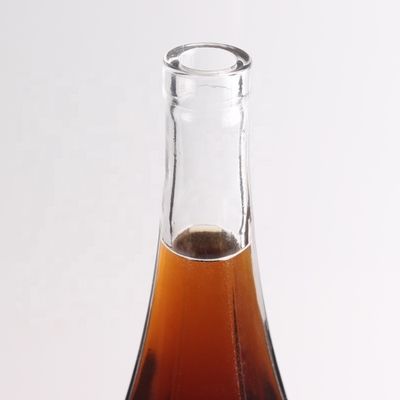 Transparent 750ml Flint Glass Empty Liquor Rum Gin Spirits Vodka Tequila Bottles with Cork