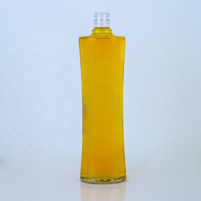 Glass Bottle for Vodka Gin Rum Whisky Brandy 500ml 750ml 1000ml Transparent Empty