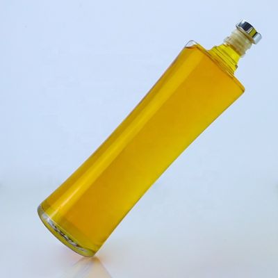 Glass Bottle for Vodka Gin Rum Whisky Brandy 500ml 750ml 1000ml Transparent Empty