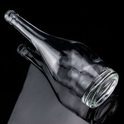 Hot Stamping Customized 700ml 750ml Glass Bottle for Whisky Gin Vodka Rum Liquor