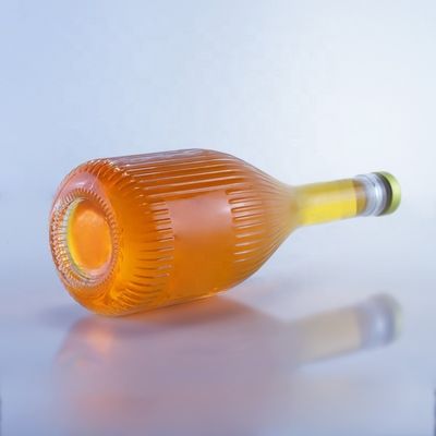 Transparent Empty Glass Bottle for Vodka Gin Rum Whisky Brandy in 500ml 750ml 1000ml