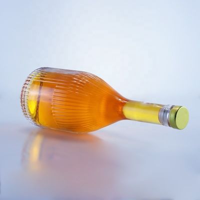 Transparent Empty Glass Bottle for Vodka Gin Rum Whisky Brandy in 500ml 750ml 1000ml