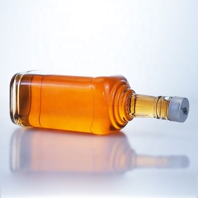 SCREW CAP Glass Bottle for Whisky Brandy Wine Spirits Alcoholic Champagne Alcohol Liquor OEM