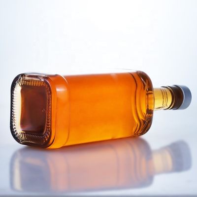 SCREW CAP Glass Bottle for Whisky Brandy Wine Spirits Alcoholic Champagne Alcohol Liquor OEM