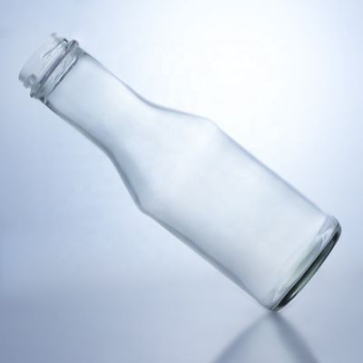 200/375/500/750/1000ml Screw Cap Glass Bottle for Water Juice Milk Coffee