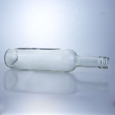 500ml 700ml 750ml 1000ml Clear Glass Bottle for Whisky Hot Stamping Surface Handling