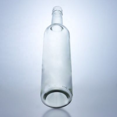 500ml 700ml 750ml 1000ml Clear Glass Bottle for Whisky Hot Stamping Surface Handling