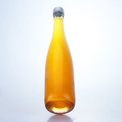 Glass Collar Material 750ml Clear Super Flint Empty Bottles for Tequila and Liquor