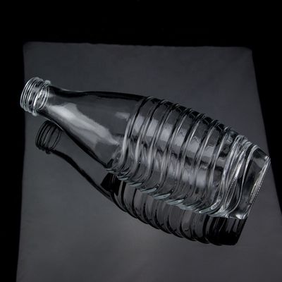 Vodka Glass Collar 750ml 1000ml Clear Flint Gin Rum Champagne Tequila Whisky Bottle