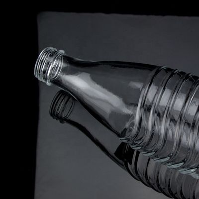 Vodka Glass Collar 750ml 1000ml Clear Flint Gin Rum Champagne Tequila Whisky Bottle