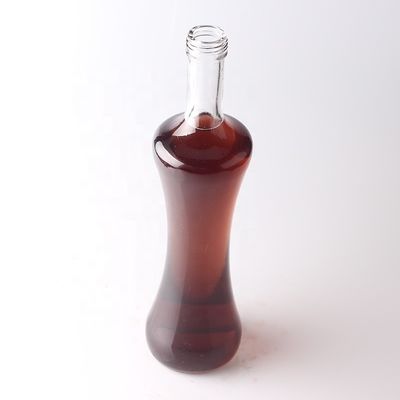 500ml 750ml 1000ml Glass Bottle for Tequila Customized Transparent Body Material