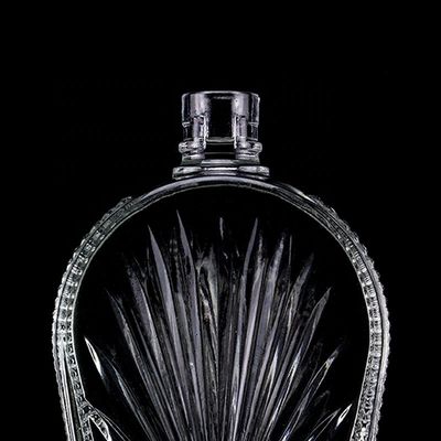 1000ml Flint Glass Transparent Empty Vodka Whisky Glass Bottle for Your Requirements