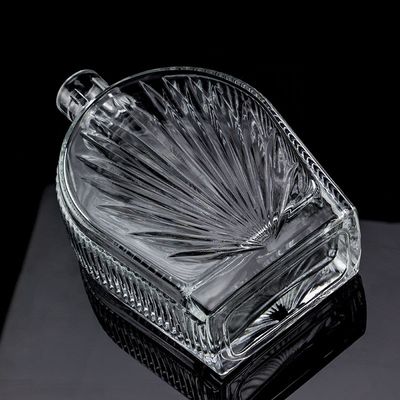 1000ml Flint Glass Transparent Empty Vodka Whisky Glass Bottle for Your Requirements