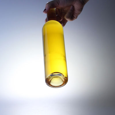 Base Material Glass Liquor Bottle 500ml 750ml 1000ml for Vodka Brandy Whiskey Wine