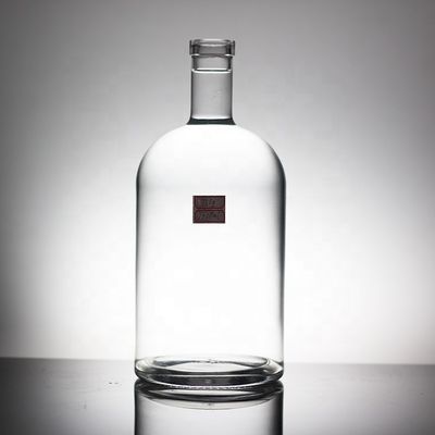 Decal Glass Vodka Bottle 1 Liter 1.75 Liter Empty 500ml 700ml 750ml Champagne Bottle