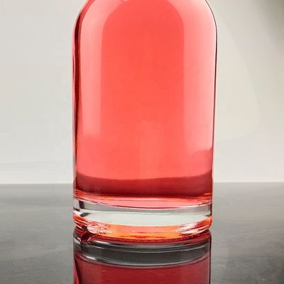Global Classic Round Shape 70cl 75cl Glass Bottle For Liquor With Customized Logo