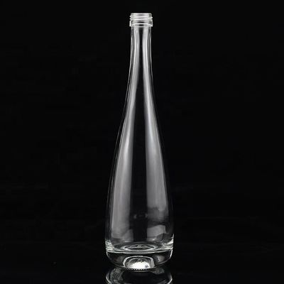 Elegant Japanese Sake Alcohol Bottle 500ml Distinctive Glass with Sealing Type Cork