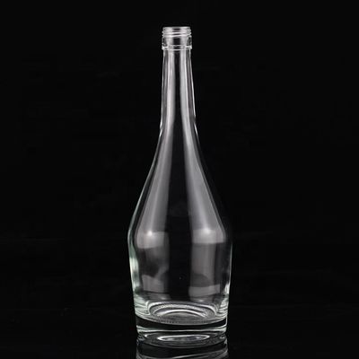 Elegant Japanese Sake Alcohol Bottle 500ml Distinctive Glass with Sealing Type Cork