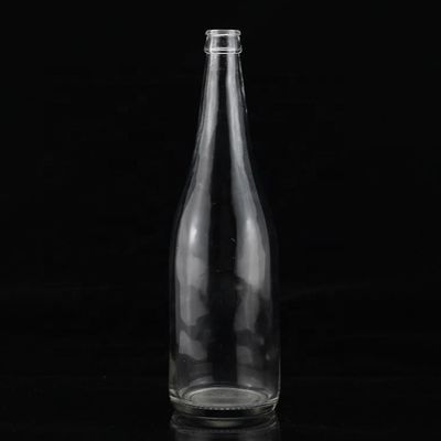 Elegant Japanese Sake Alcohol Bottle 500ml Distinctive Glass with Sealing Type Cork
