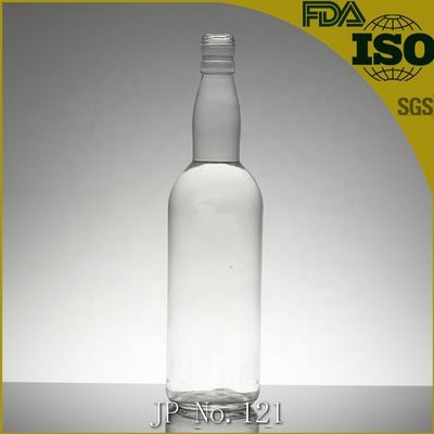 1 Liter Glass Bottle With Rubber Stopper For Liquor With Screen Printing