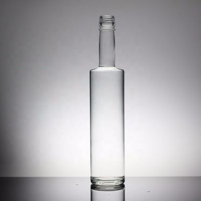 Clear or Customized Bottle Color Personalized Vodka Glass Bottle for Bulk Orders