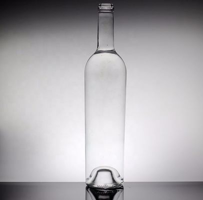 Clear or Customized Bottle Color Personalized Vodka Glass Bottle for Bulk Orders