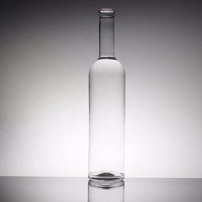 Clear or Customized Bottle Color Personalized Vodka Glass Bottle for Bulk Orders
