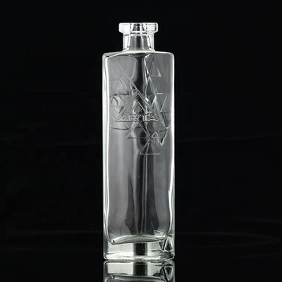 Industrial Beverage Glass Bottle Perfect for Whisky Vodka Rum Tequila