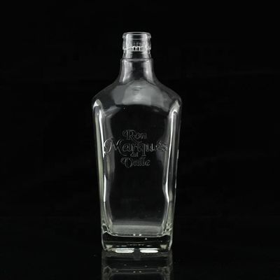 Industrial Beverage Glass Bottle Perfect for Whisky Vodka Rum Tequila