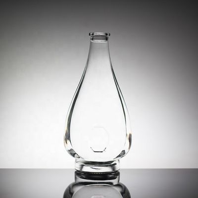 Unique 500ml Bomb Shaped Glass Bottle for Customized Liquor Packaging