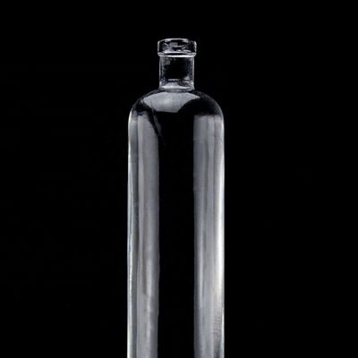 Customized 750ml Thick Bottom Straight Shape Glass Bottle for Super Flint Liquor